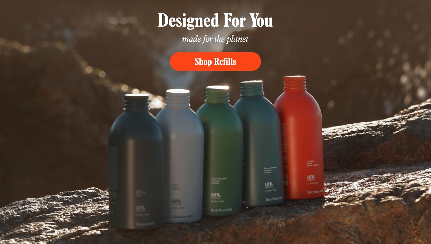 Uni | Ocean-Powered Clean Care – Marine Complex Skin & Hair Formulas Sourced From The Sea